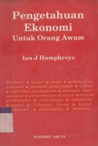 Pengetahuan Ekonomi Untuk Orang Awam