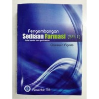 Pengembangan Sediaan Farmasi (SFI-1)