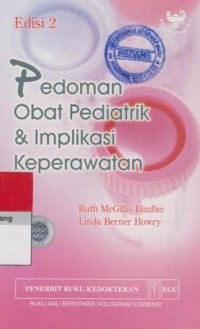 Pedoman Obat Pediatrik dan Implikasi Keperawatan