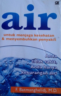 Image of Air Untuk Menjaga Kesehatan & Menyembuhkan Penyakit