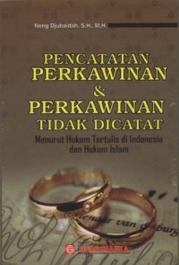Image of Pencatatan Perkawinan & Perkawinan Tidak dicatat