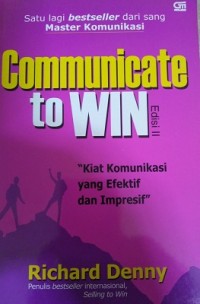 Communicate To Win