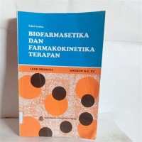 Biofarmasetika dan Farmakokinetika Terapan edisi kedua