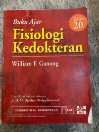 Buku Ajar Fisiologi Kedokteran ed 20