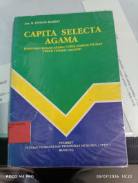 Image of Capita Selecta Agama