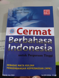 Image of Cermat Berbaha Indonesia : untuk Perguruan Tinggi