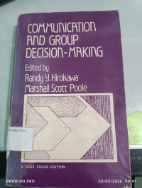 Image of Communcation and Group Decision-Making