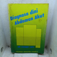 Diagnosa Dini Abdomen Akut