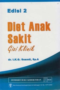 Image of Diet Anak Sakit Gizi Klinik