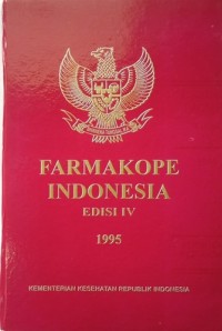 Farmakope Indonesia edisi IV, 1995