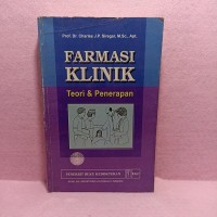 Farmasi Klinik Teori: Teori & Penerapan