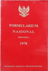 Image of Formularium Nasional Edisi Kedua