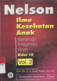 Ilmu Kesehatan Anak Nelson