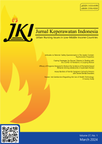 Jurnal Keperawatan Indonesia Volume 27 Nomor 1