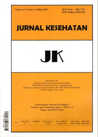 Image of Jurnal Kesehatan Nomor 1