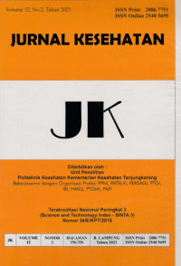 Image of Jurnal Kesehatan Nomor 2