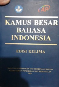 KAMUS  BESAR BAHASA INDONESIA Edisi Kelima