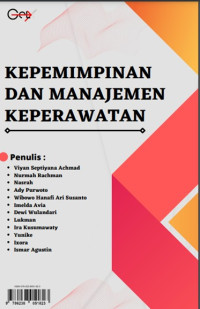 KEPEMIMPINAN DAN MANAJEMEN KEPERAWATAN