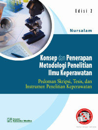Image of Konsep dan Penerapan Metodologi Penelitian Ilmu Keperawatan