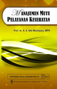 Image of MANAJAEMEN MUTU PELAYANAN KESEHATAN