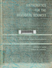 Mathematics For The Biological Science