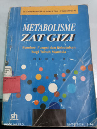 Image of Metabolisme Zat Gizi