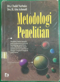 Image of Metodologi Penelitian