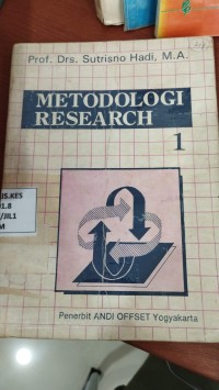 Metodologi Research Jilid 1