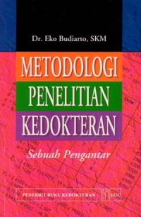 Image of Metodologi Penelitian Kedokteran Sebuah Pengantar