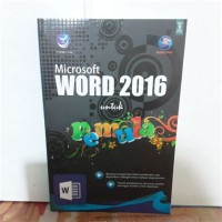 Microsoft Word 2016 Untuk Pemula