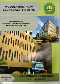 Image of Modul Praktikum Pengendalian Mutu