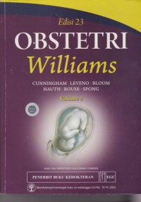 Obstetri Williams Volume 2 Edisi  23