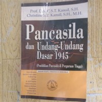 Image of Pancasila Dan Undang Undang Dasar 1945