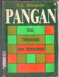 Image of Pangan ; Gizi, Teknologi dan Konsumen
