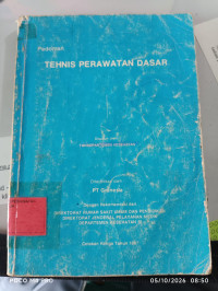 Image of Pedoman Tehnis Perawatan Dasar