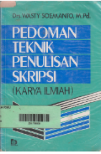 Pedoman Teknik Penulisan Skripsi (Karya Tulis)