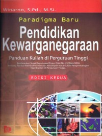 Paradigma Baru Pendidikan Kewarganegaraan Panduan Kuliah di Perguruan Tinggi