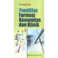 Penelitian Farmasi Komunitas dan Klinik