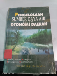 Image of Pengelolaan Sumber Daya Air Dalam Otonomi Daerah
