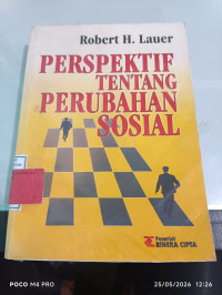 Image of Perspektif Tentang Perubahan Sosial