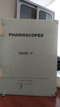 Pharmacopee Edisi  V