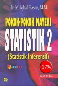 Pokok-Pokok Materi Statistik 2: Statistik Inferensif