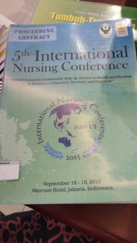 Proceding International Nursing Conference Tahun 2015