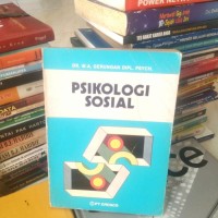 Image of Psikologi Sosial