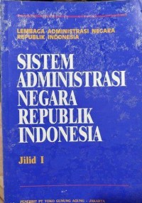 Sistem Administrasi Negara