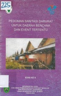 Pedoman Sanitasi Darurat Untuk Daerah Bencana Dan Event Tertentu