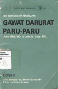 Gawat Darurat Paru-Paru Seri Diagnosis Dan Pengobatan