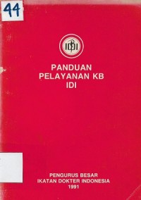 Panduan Pelayanan KB