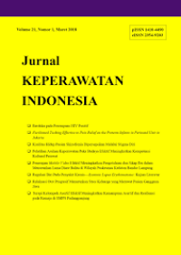 Jurnal Keperawatan Indonesia Volume 19 Nomor 3