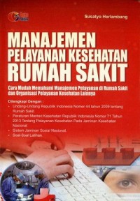 Image of Manajemen Pelayanan Kesehatan Rumah Sakit